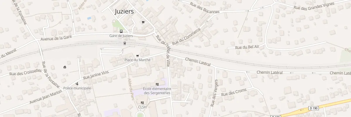 Plan du 26 Rue de l’Hôtel de Ville à Juziers