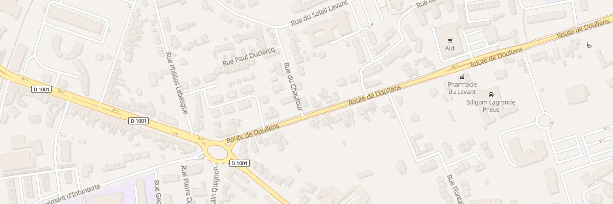 Plan du 53 Rue du Chaufour à Abbeville