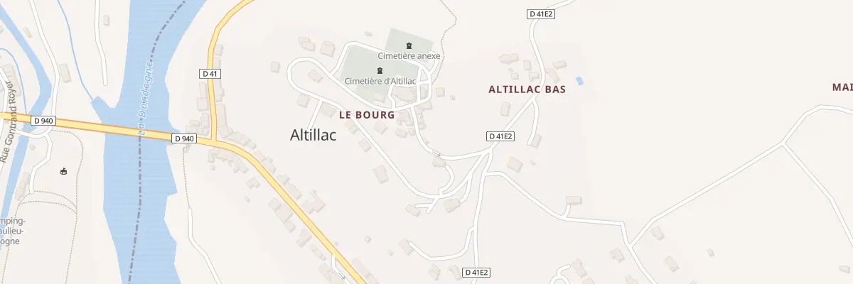 Plan du 5048 Le Bourg à Beaulieu-sur-Dordogne