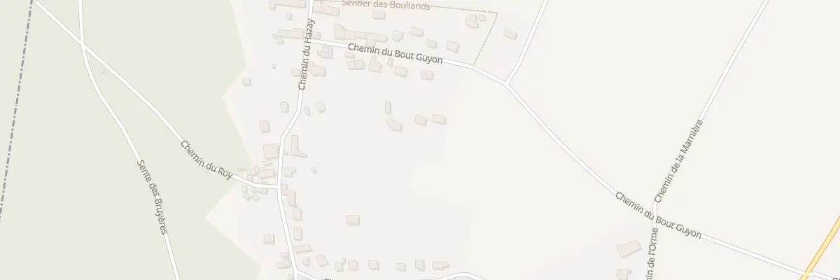 Plan du 131 Che du Bout Guyon à Jambville