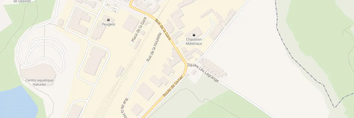 Plan du 80 Rue de la Gare à Desvres