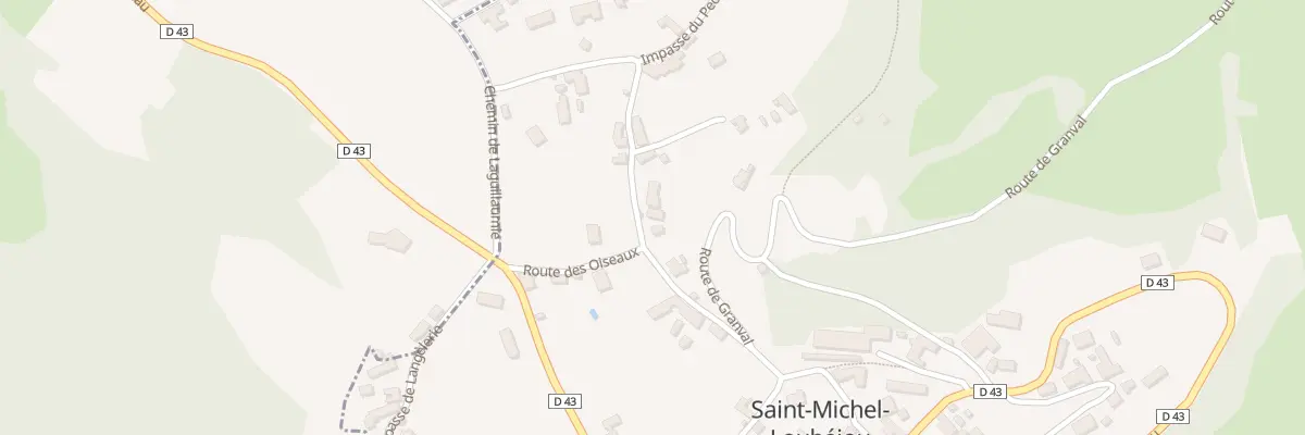 Plan du 132 Rte de la Clause à Saint-Michel-Loubéjou