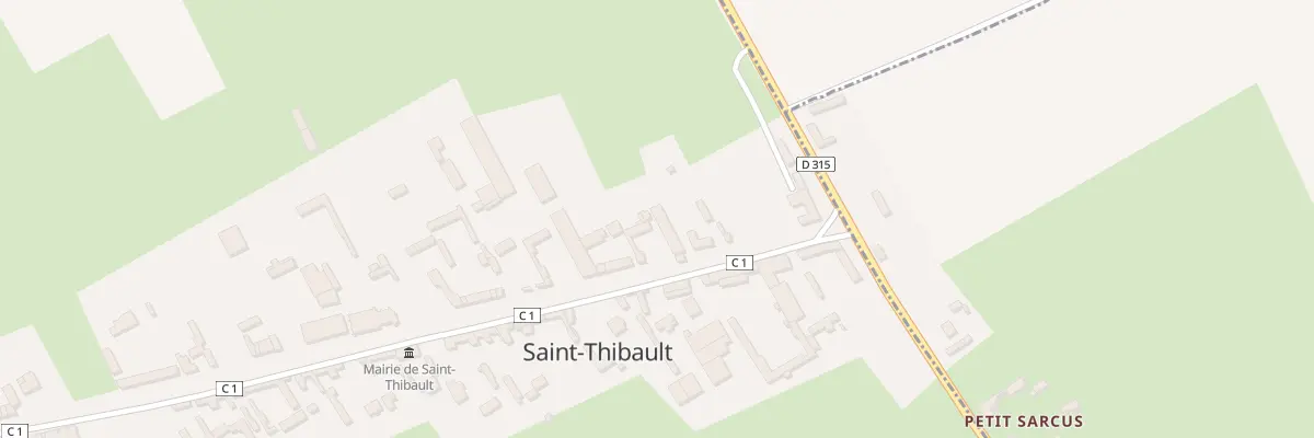 Plan du 12 Rue Anicet Corniquet à Saint-Thibault