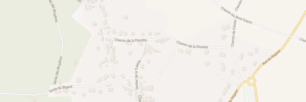Plan du 4 Sen de la Tuilerie à Jambville