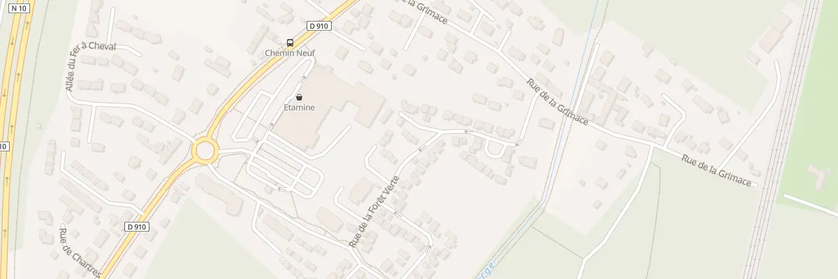 Plan du 45 Rue de la Forêt Verte au Perray-en-Yvelines