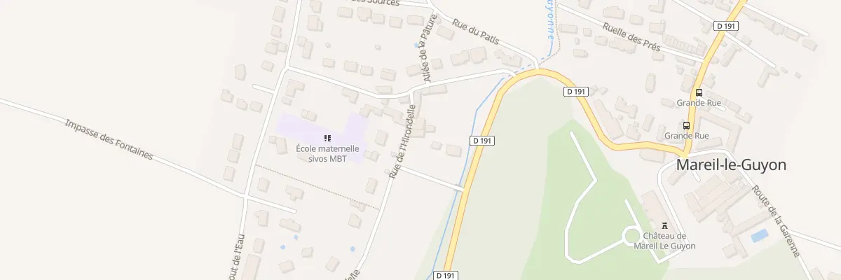 Plan du 3 Rue de l’Hirondelle à Mareil-le-Guyon