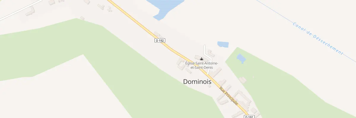 Plan du 108 Rue Principale à Dominois