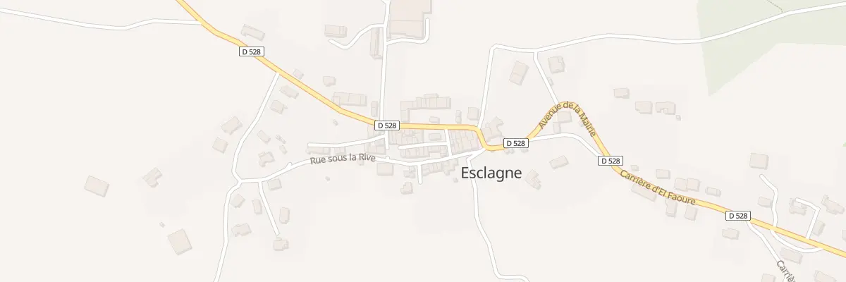 Plan du 15 Av de la Mairie à Esclagne