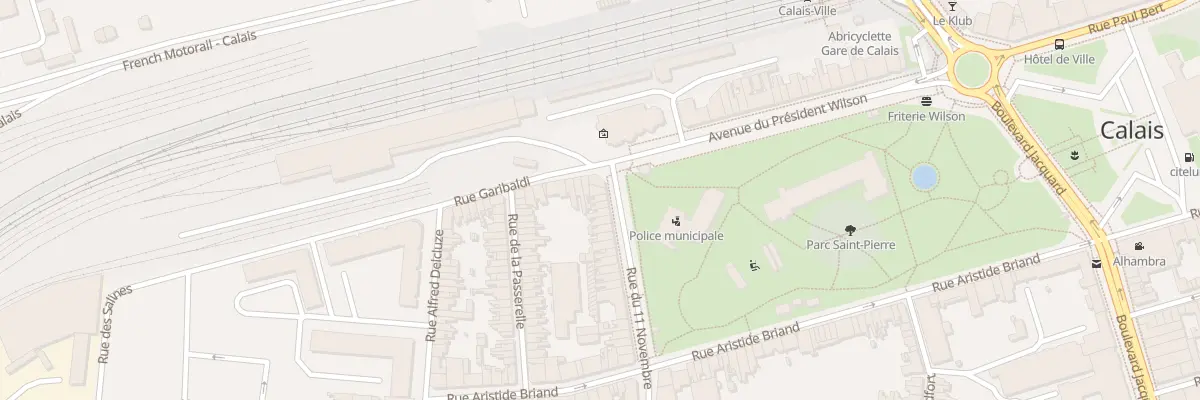 Plan du 119 Rue du Onze Novembre à Calais