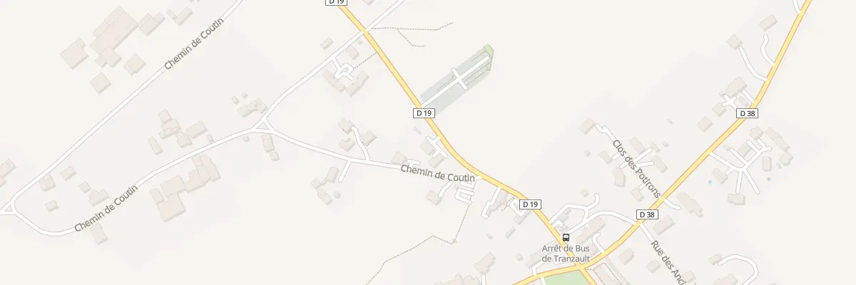 Plan du 7 Rte du Lys à Tranzault