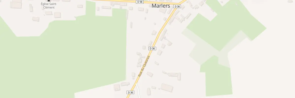 Plan du 7 Rue du Quesnot à Marlers