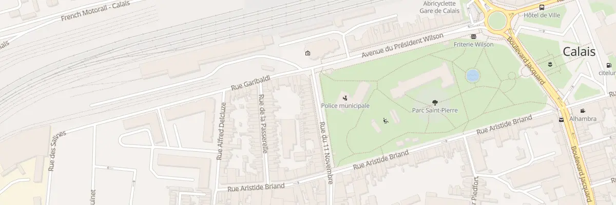 Plan du 111 Rue du Onze Novembre à Calais