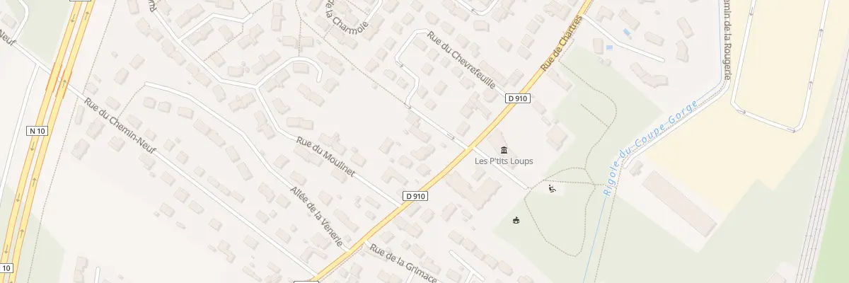 Plan du 88 Rue de Chartres au Perray-en-Yvelines
