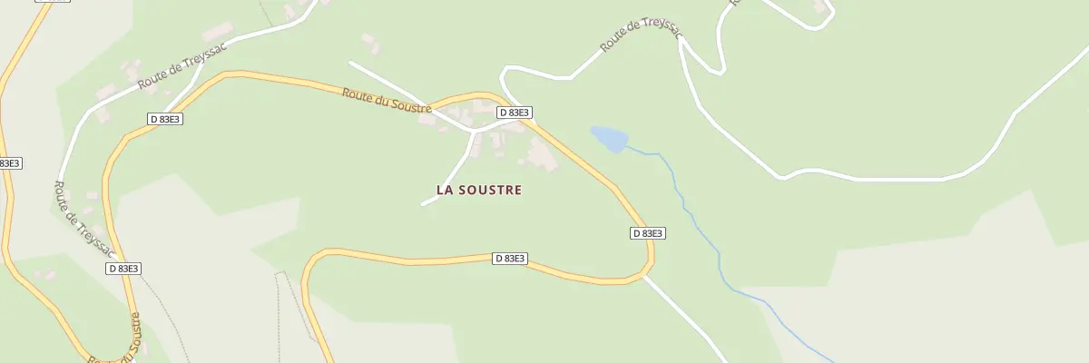 Plan du 5089 Le Soustre à Chenailler-Mascheix