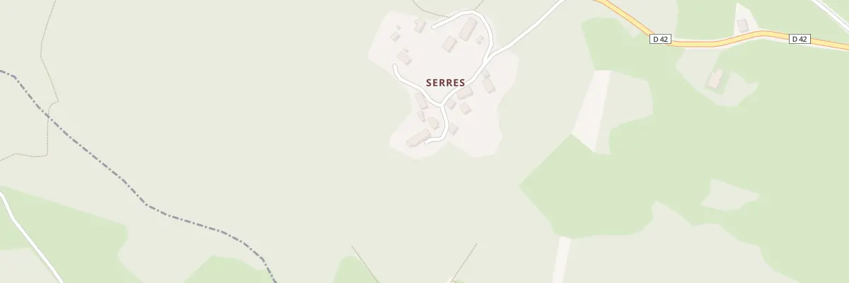 Plan du 5 Serre à Saint-Éloi