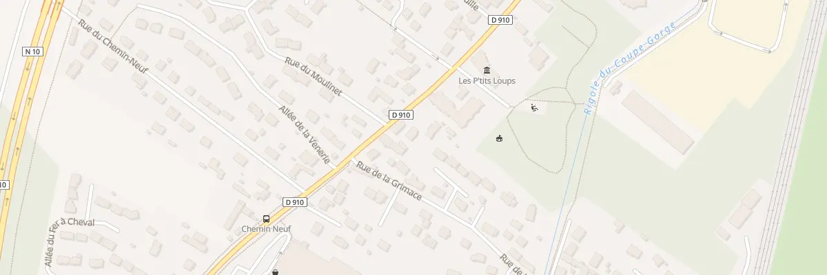 Plan du 41 Rue de Chartres au Perray-en-Yvelines