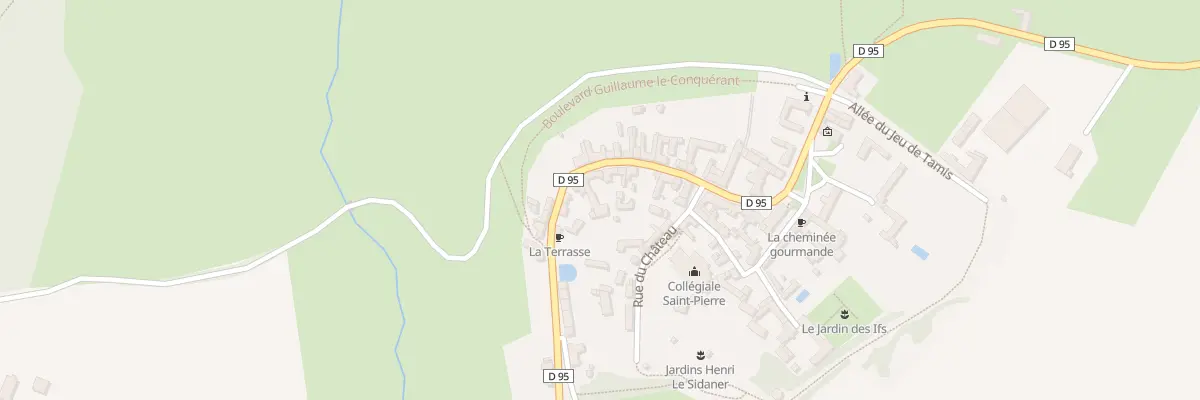 Plan du 21 Rue du Logis du Roy à Gerberoy