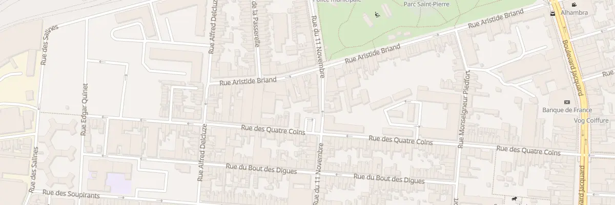 Plan du 65 Rue du Onze Novembre à Calais