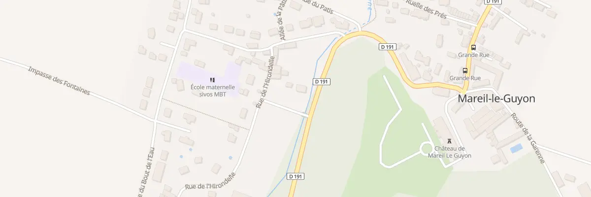 Plan du 2 Rue de la Mairie à Mareil-le-Guyon