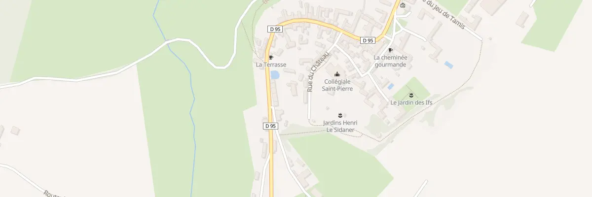 Plan du 12 Rue du Château à Gerberoy