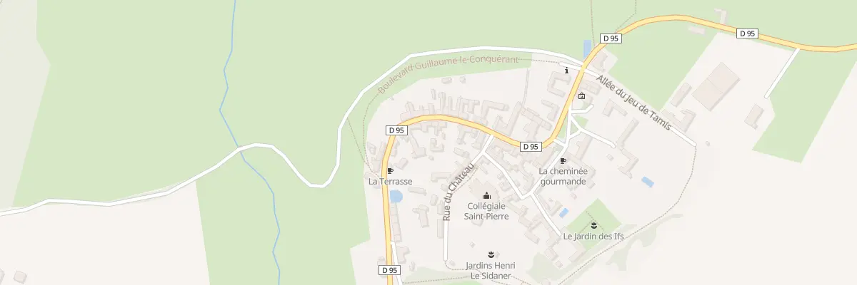 Plan du 17 Rue du Logis du Roy à Gerberoy