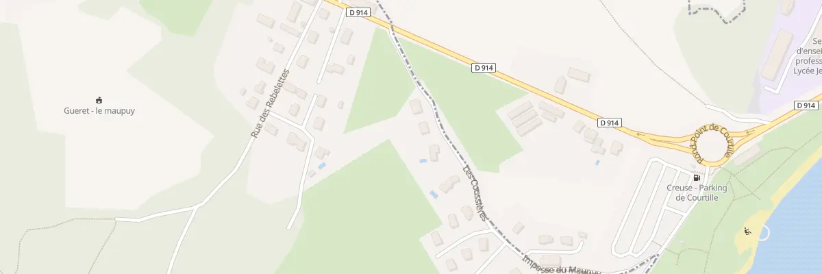 Plan du 28 Rue des Italiens à Saint-Sulpice-le-Guérétois