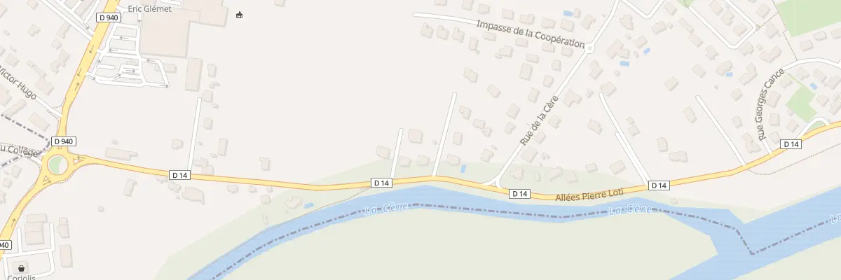 Plan du 21B All Pierre Loti à Biars-sur-Cère