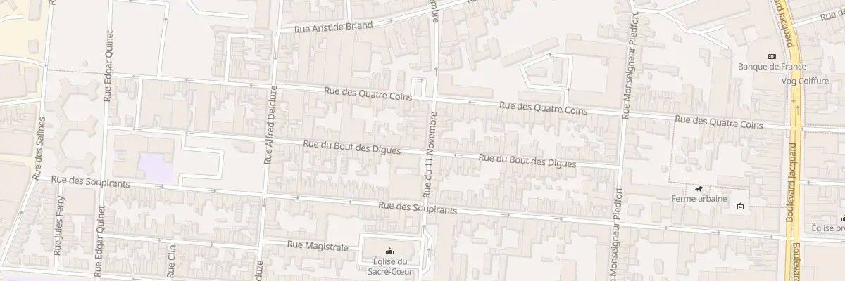 Plan du 47 Rue du Onze Novembre à Calais