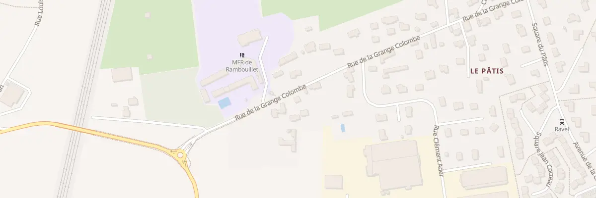 Plan du 14 Rue de la Grange Colombe à Rambouillet