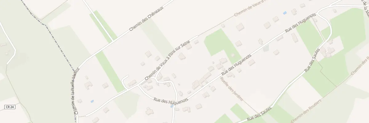 Plan du 12 Côte des Masures à Aubergenville