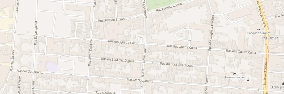 Plan du 55B Rue du Onze Novembre à Calais