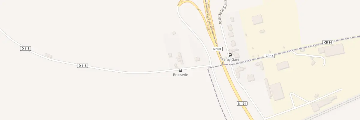 Plan du 5673 La Brasserie à Orsonville