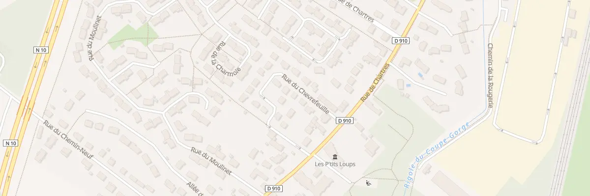 Plan du 5 Rue du Chèvrefeuille au Perray-en-Yvelines