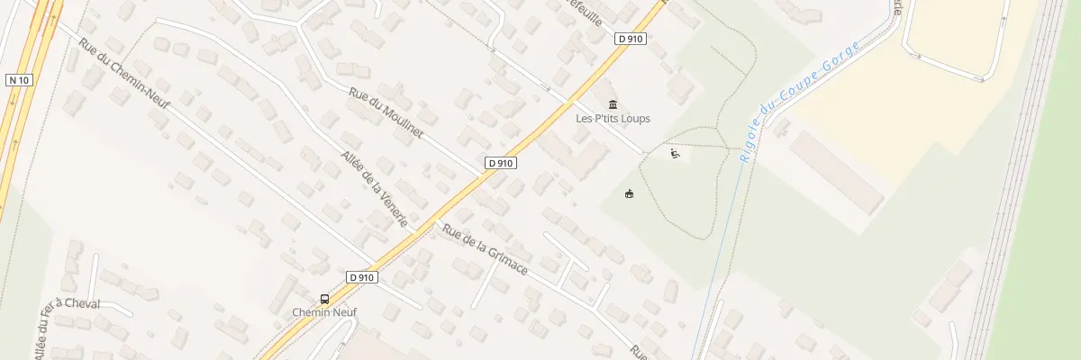 Plan du 39 Rue de Chartres au Perray-en-Yvelines