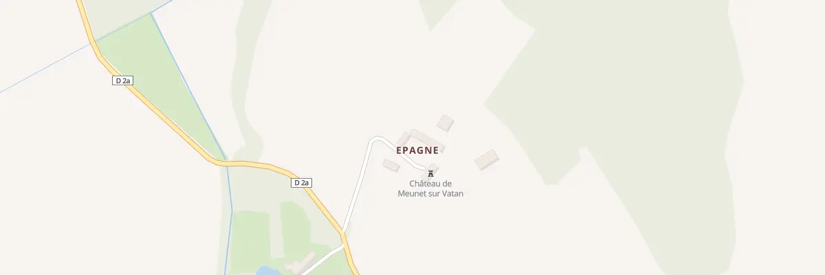 Plan du 9001 Epagne à Meunet-sur-Vatan