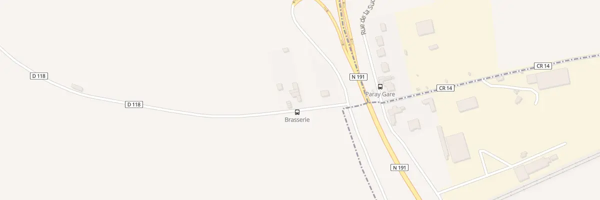 Plan du 5073 La Brasserie à Orsonville