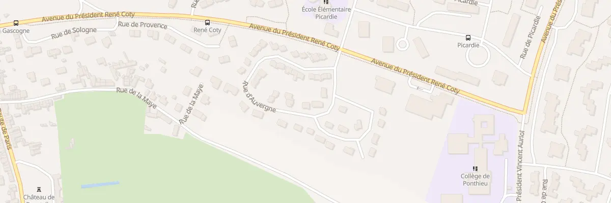 Plan du 31 Rue d’Auvergne à Abbeville
