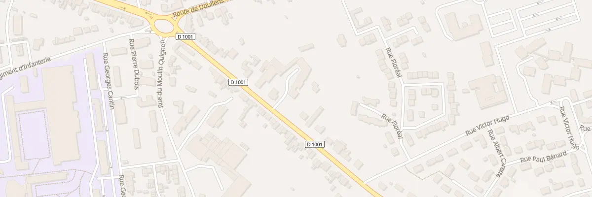 Plan du 39 Rte d’Amiens à Abbeville