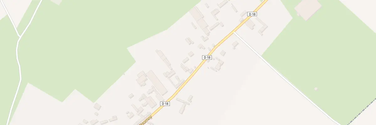 Plan du 11 Rue d’Hornoy Orival à Hornoy-le-Bourg