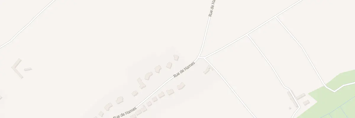 Plan du 3974 Rue de Hames à Hames-Boucres