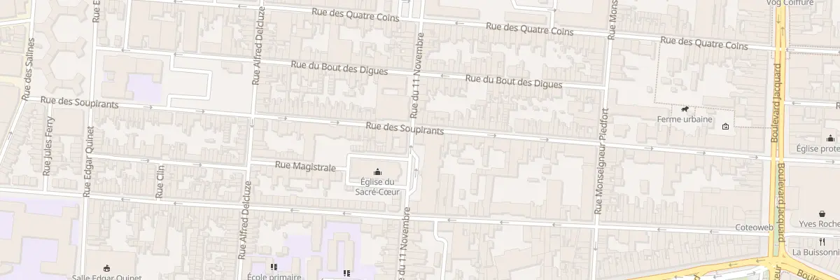 Plan du 28T Rue du Onze Novembre à Calais