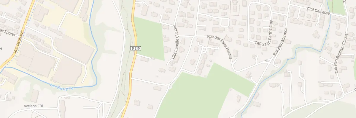 Plan du 4 Cité Camille Claudel à Lavelanet