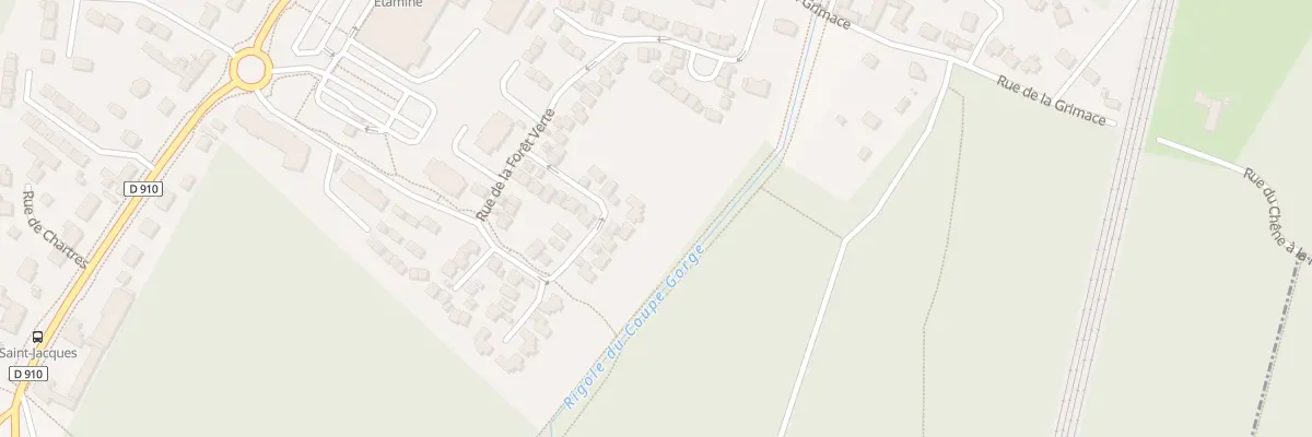 Plan du 72 Rue de la Forêt Verte au Perray-en-Yvelines