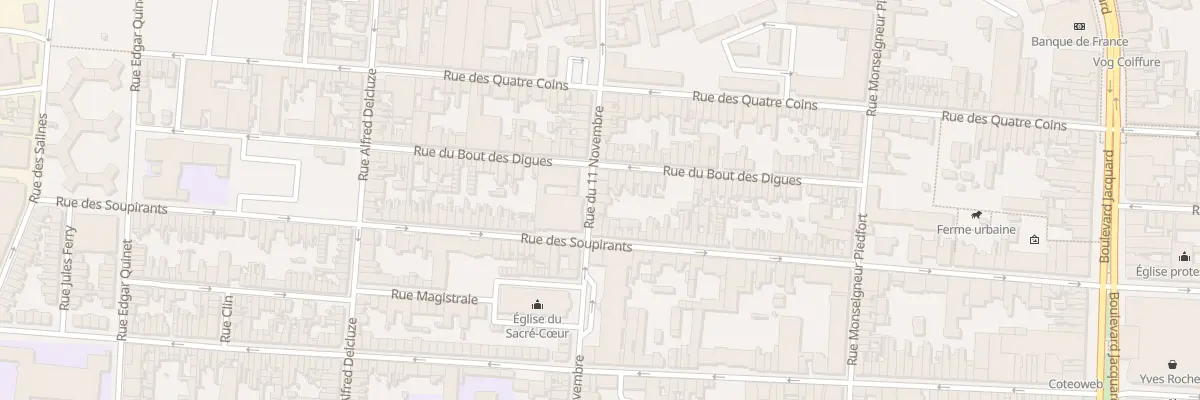 Plan du 36 Rue du Onze Novembre à Calais