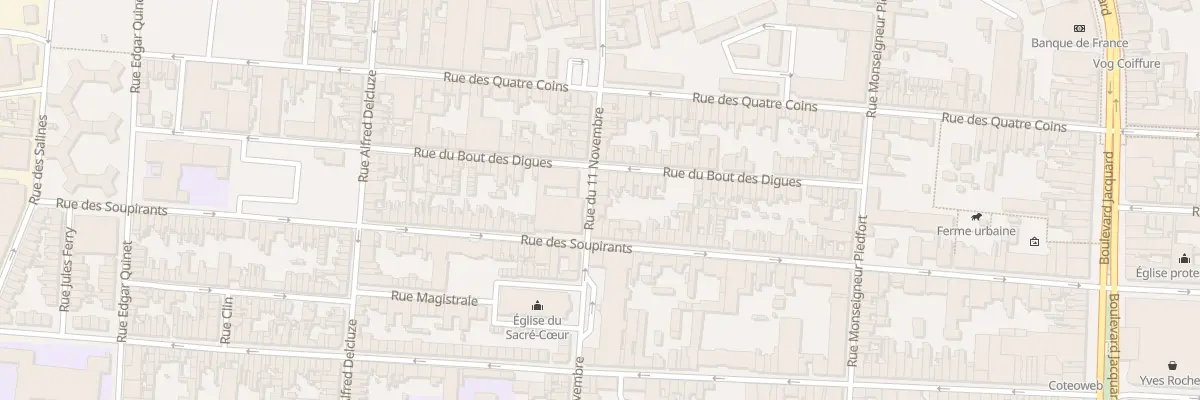 Plan du 36 Rue du Onze Novembre à Calais