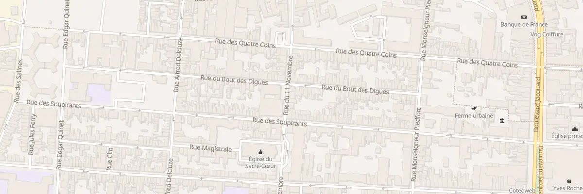 Plan du 38 Rue du Onze Novembre à Calais