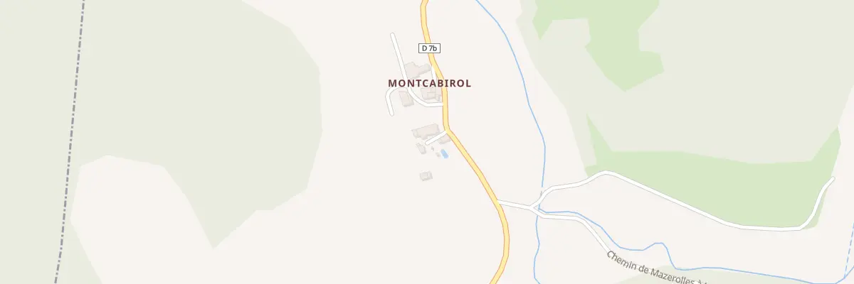 Plan du 110 Hameau de Montcabirol à La Bastide-de-Bousignac