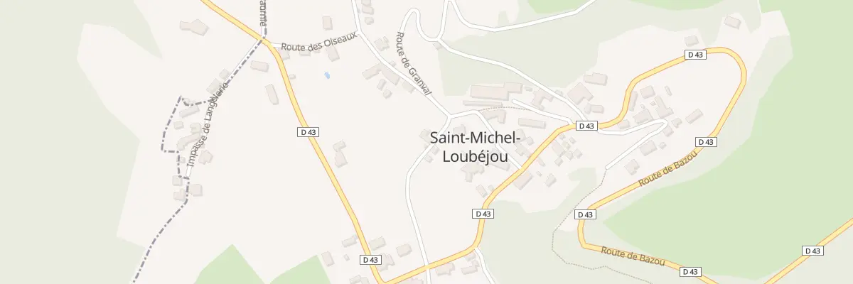 Plan du 167 Rte du Presbytère à Saint-Michel-Loubéjou