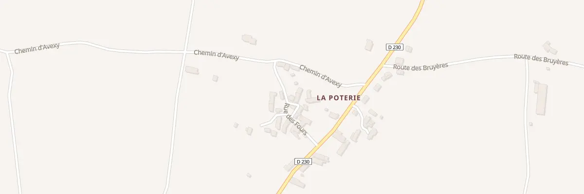 Plan du 10 Rue des Fours à Graçay