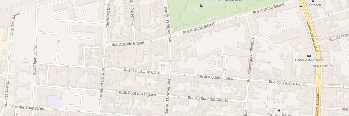 Plan du 52 Rue du Onze Novembre à Calais